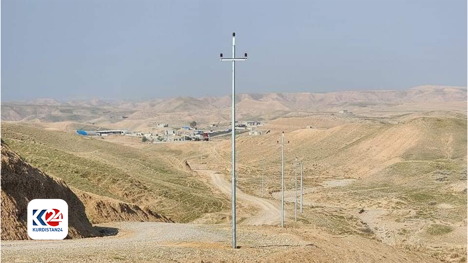 پرۆژەی گەیاندنی کارەبا بە گوندەکانی گەرمیان